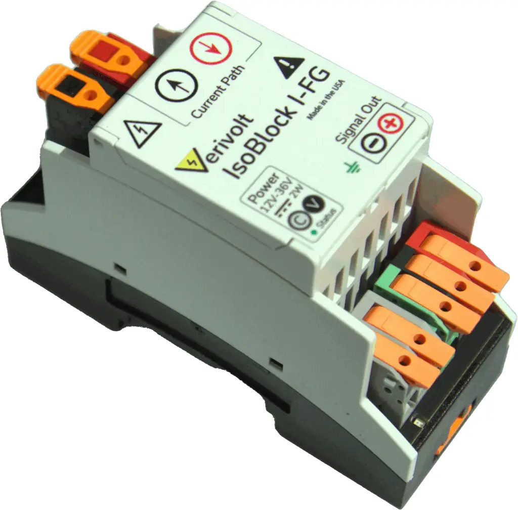 IsoBlock I-FG-1c FluxGate Inline Current Sensor | Verivolt